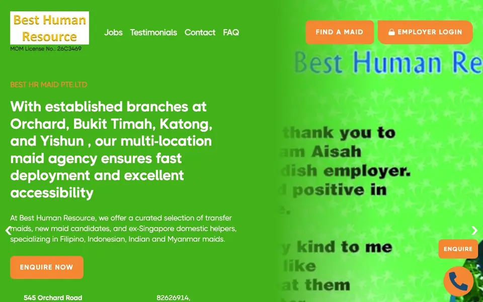 Best Human Resource website homepage, 4 Oct 2026