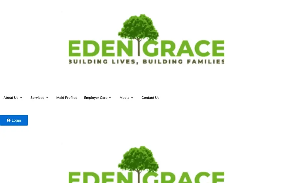 Eden Grace Singapore website homepage, 4 Oct 2026
