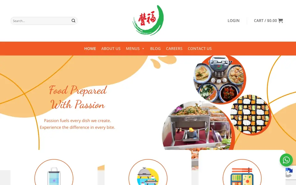 Fong Fu Food Industries Pte Ltd website homepage, 4 Oct 2026