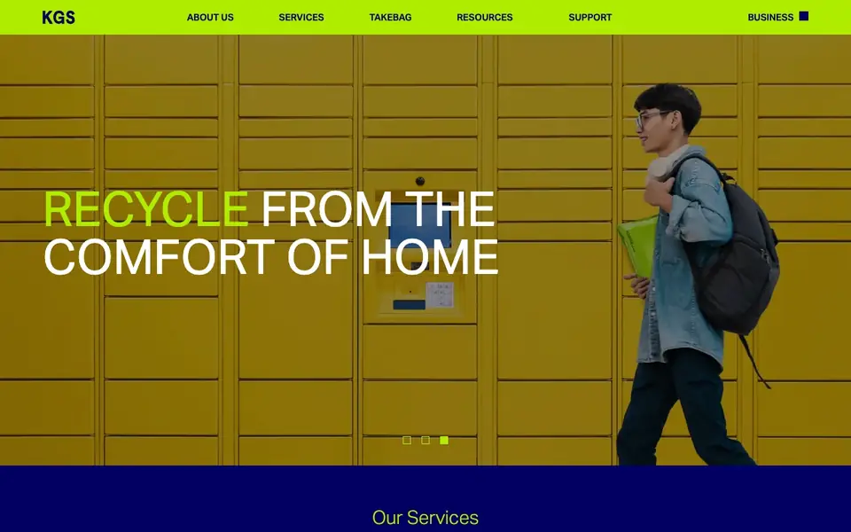 KGS website homepage, 4 Oct 2026