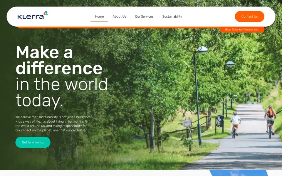 KL Enviro website homepage, 4 Oct 2026