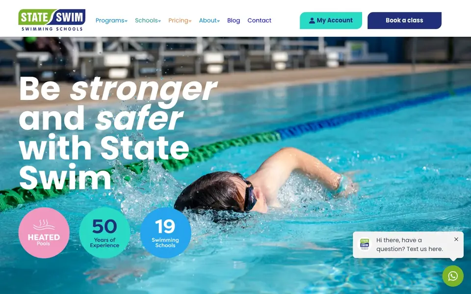 State Swim Suntec City website homepage, 4 Oct 2026