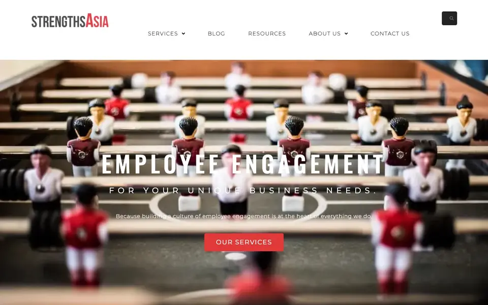 StrengthsAsia website homepage, 4 Oct 2026
