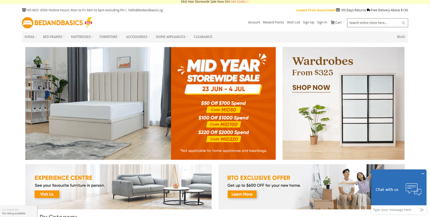 BEDANDBASICS
