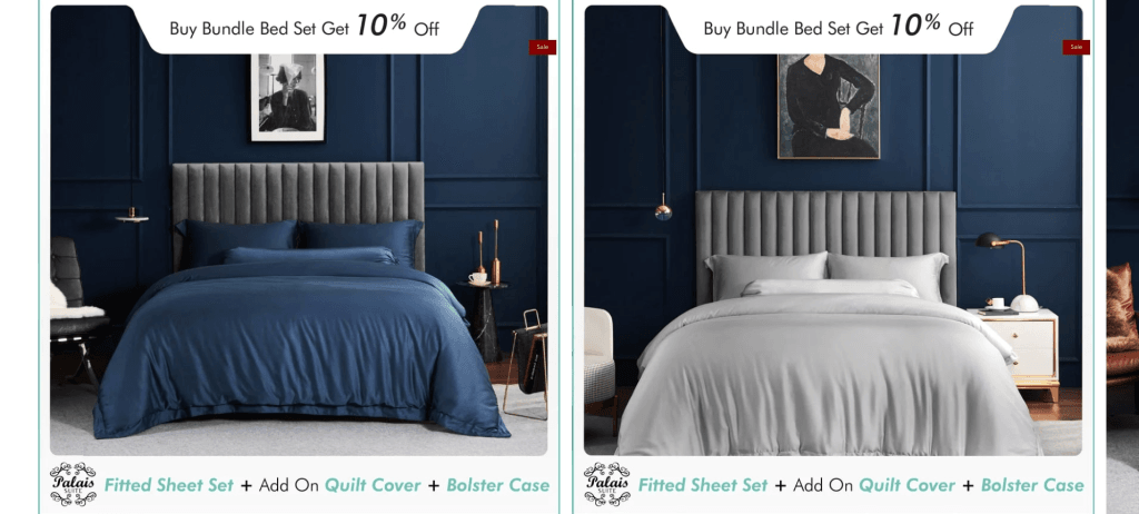 Palais Suite TENCEL™ Fitted Sheet Set