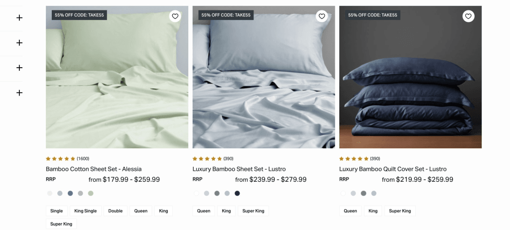 Canningvale Australia Bamboo Sheet Set