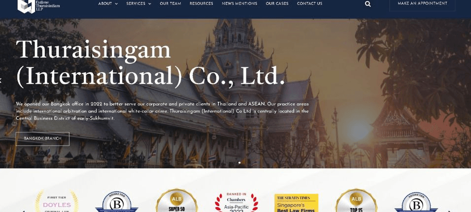 Eugene Thuraisingam LLP