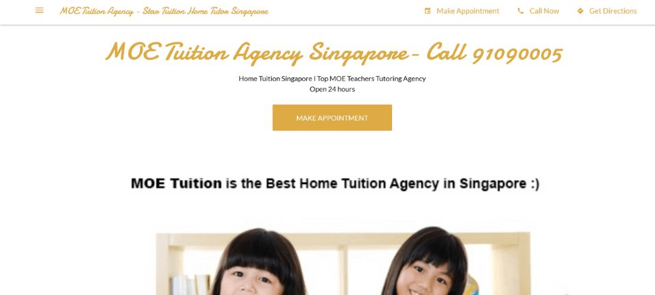 MOE Tuition Agency Singapore