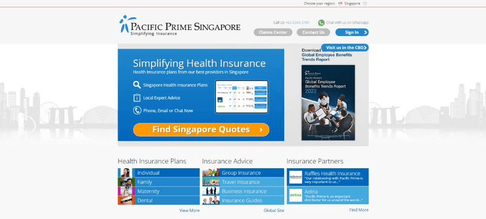 Pacific Prime Singapore
