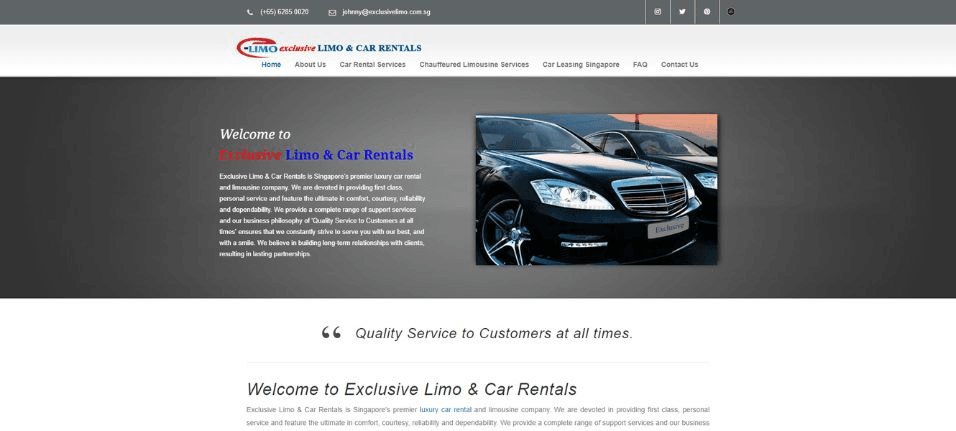 Exclusive Limo & Car Rentals