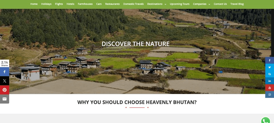 Heavenly Bhutan Travels