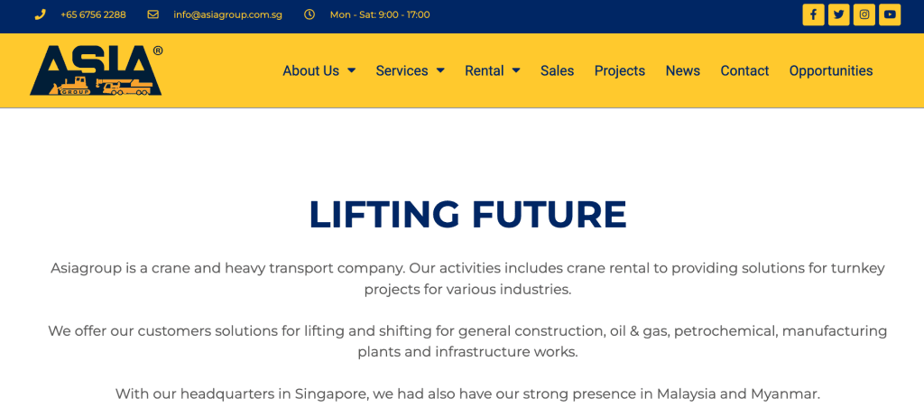 Asiagroup Leasing Pte Ltd