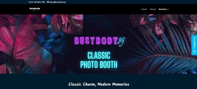 BusybodySG Instant Print Photography and Photo Booth