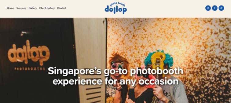 Dollop photobooths